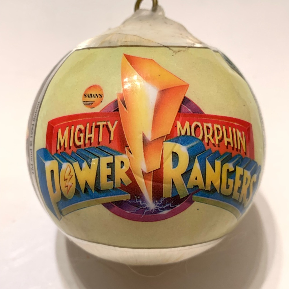 Vintage Mighty Morphin Power Rangers Ornament